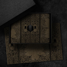 Spider Witch | Suede Fantasy Spiderweb Floure Tissuepapier