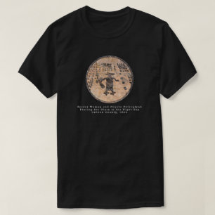 Spider Woman en Coyote Petroglyph T-shirt