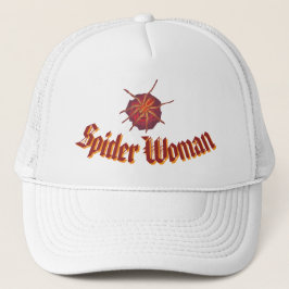 Spider woman trucker pet