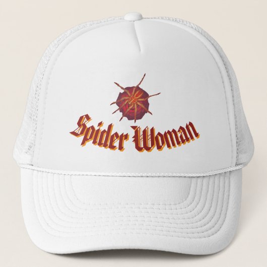 Spider woman trucker pet (Voorkant)