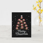 Spider Xmas Tree Spiders Kerstboom Tanktop 1 Kaart (Gele Bloem)