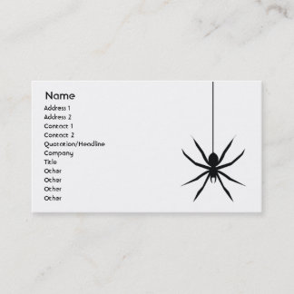 Spider - Zakelijk Visitekaartje