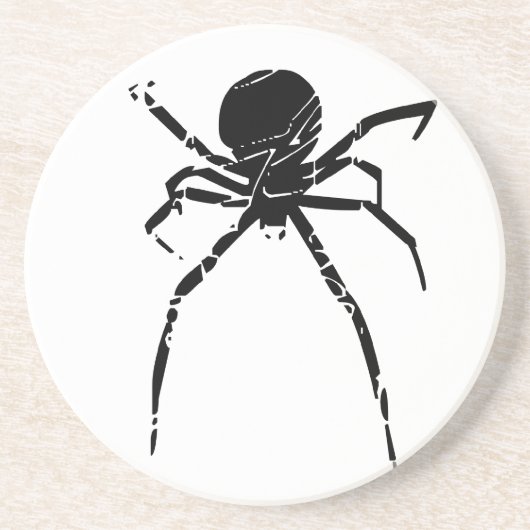 Spider Zandsteen Onderzetter (Voorkant)