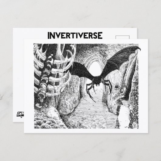 Spiderbat - Briefkaart (Voorkant / Achterkant)