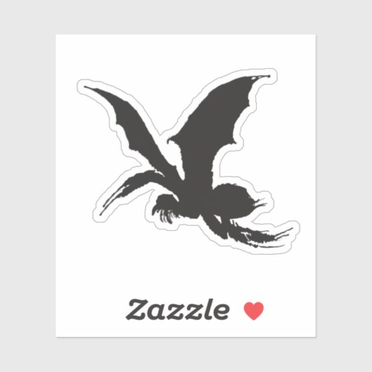 Spiderbat-pictogram - Sticker (Vel)