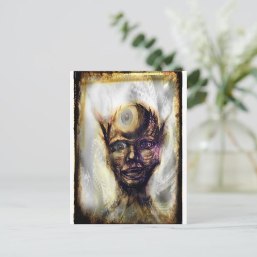 Spiderface Briefkaart (Staand voorkant)