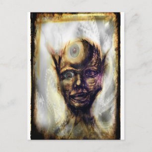 Spiderface Briefkaart