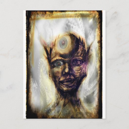 Spiderface Briefkaart (Voorkant)