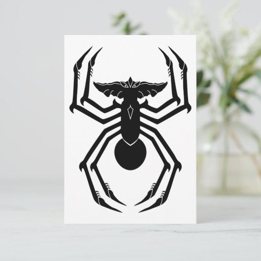 SpiderGremlin Bedankkaart (Staand voorkant)