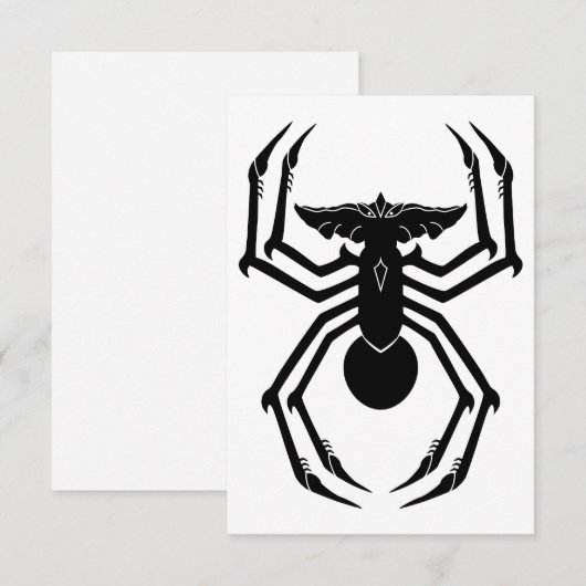 SpiderGremlin Bedankkaart (Voorkant / Achterkant)