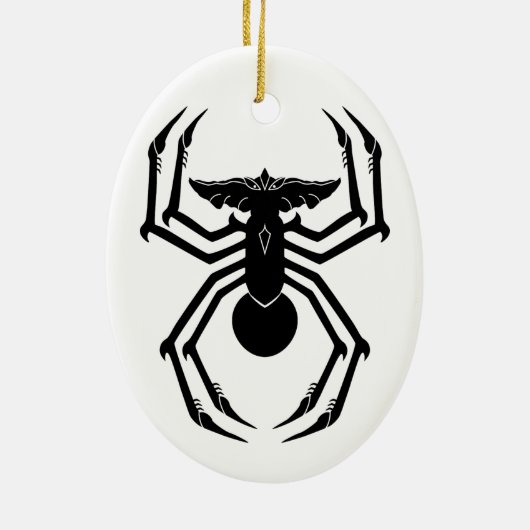 SpiderGremlin Keramisch Ornament (Achterkant)