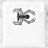 SpiderGremlin Rechthoekige Sticker (Tas)