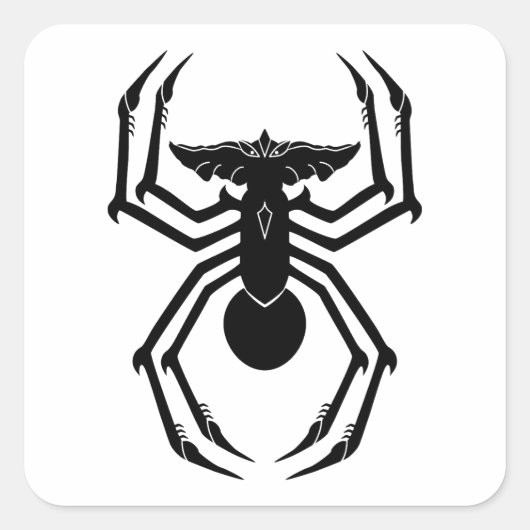 SpiderGremlin Vierkante Sticker (Voorkant)