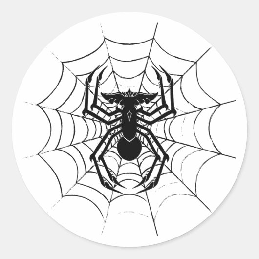 SpiderGremlin's Web Custom-Cut Vinyl Stickers (Voorkant)