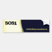 SPIDERintheHALL 5051 bumpersticker (Voorkant)