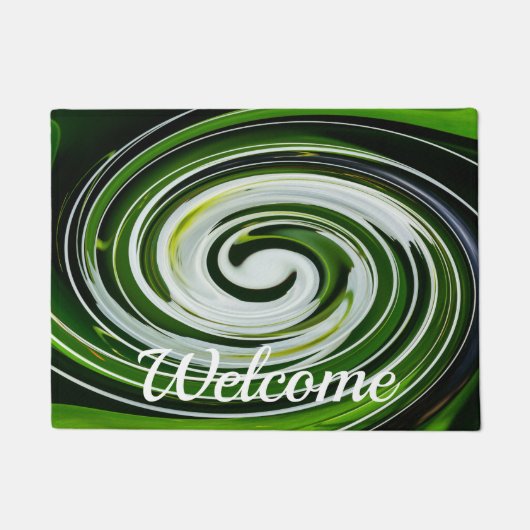 SpiderLily Twist Welkom Doormat Deurmat (Voorkant)