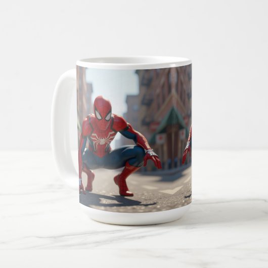 Spiderman Mug Koffiemok (Voorkant links)