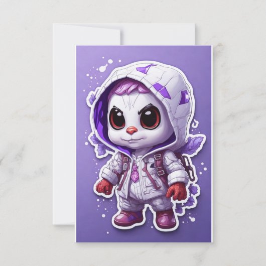 Spiderman - Vlakke kaart Notitiekaartje (Voorkant)