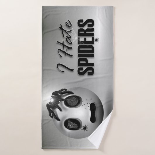 Spidermoji-handdoek Badhanddoek (Badhanddoek)