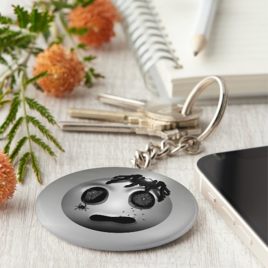 Spidermoji-sleutelhanger Sleutelhanger (Zijkant)