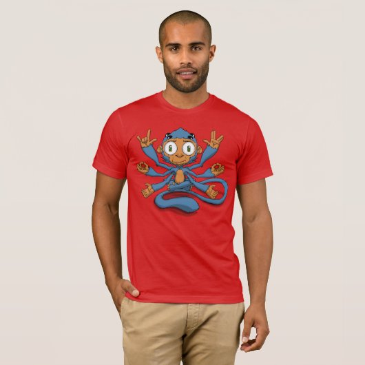 SpiderMonkey God Anansi T-shirt (Voorkant volledig)