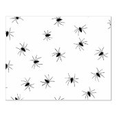 Spiders galore illustratie, kunststempel rubberstempel (Afrduk)