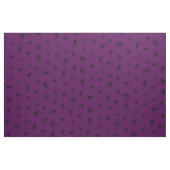 Spiders Gothic Halloween Black Deep Paars Stof (Fat Quarter)