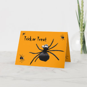 Spiders Halloween Kaart