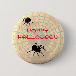Spiders Halloween Ronde Button 5,7 Cm