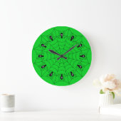 Spiders on a Web Clock in Green Grote Klok (Huis)
