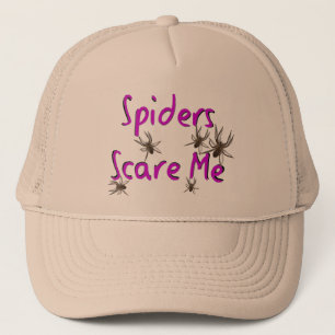 "Spiders Scare Me" T-shirts en cadeautjes Trucker Pet