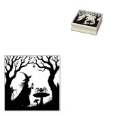 Spiders, Toadstools and Witches Rubberstempel (Gestempeld)