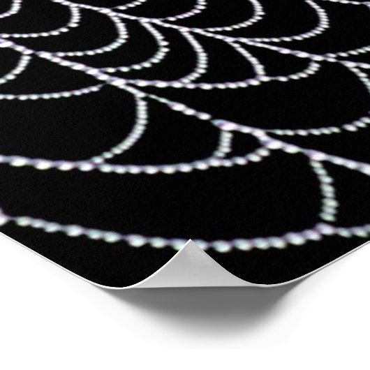 Spider's web | Afdrukken Poster (Hoek)