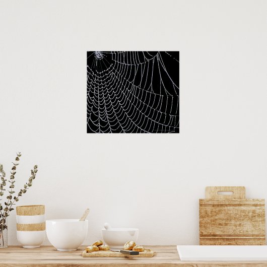 Spider's web | Afdrukken Poster (Keuken)
