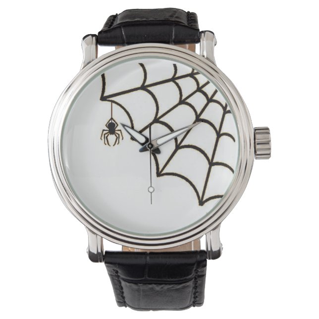 Spider's web horloge (Voorkant)