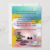 Spiders web Noble Shoes Path Bow Stropdas Wedding Kaart (Achterkant)