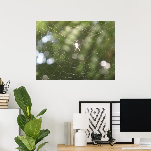 Spider's Web Poster (Thuiskantoor)