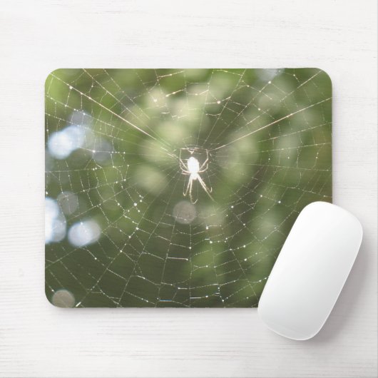 Spider's webmousepad muismat (Met muis)