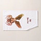 Spiderskull met Eagle Bad Handdoek (Handdoek)