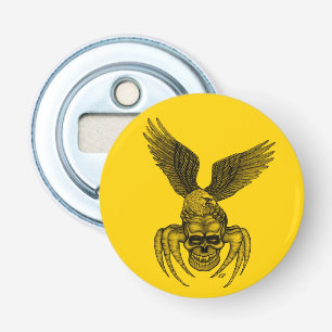 Spiderskull met Eagle Button Flesopener