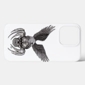 Spiderskull met Eagle Case-Mate iPhone Case (Achterkant (horizontaal))