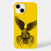 Spiderskull met Eagle Case-Mate iPhone Case (Achterkant)