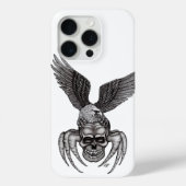 Spiderskull met Eagle Case-Mate iPhone Case (Achterkant)