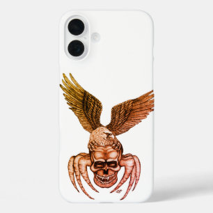 Spiderskull met Eagle iPhone 16 Plus Hoesje