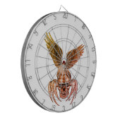 Spiderskull met Eagle Dartbord (Voorkant Links)