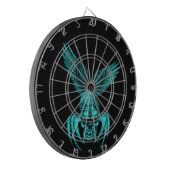Spiderskull met Eagle Dartbord (Voorkant Links)