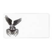 Spiderskull met Eagle Etiket (Voorkant)