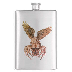 Spiderskull met Eagle Flacon