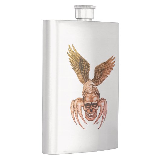 Spiderskull met Eagle Flacon (Rechts)