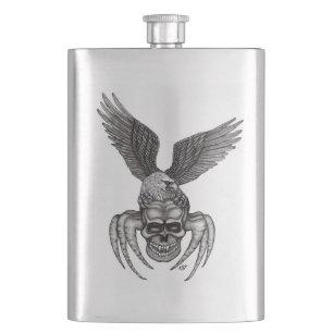 Spiderskull met Eagle Flacon